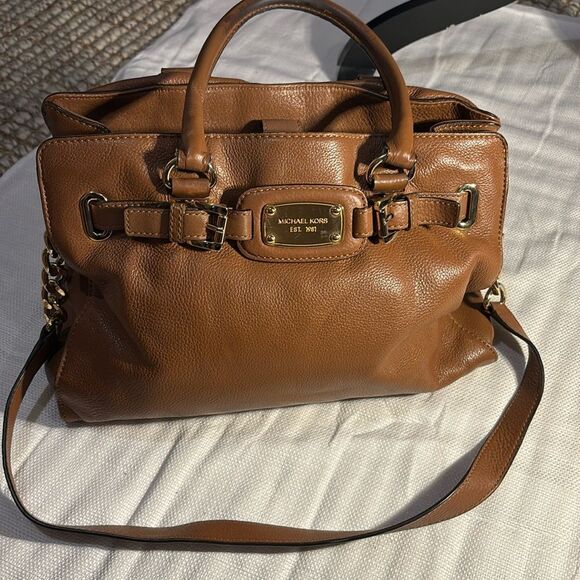 Michael Kors  Hamilton East West Large Tote Leather 35F0GHMT3L - Picture 1 of 16